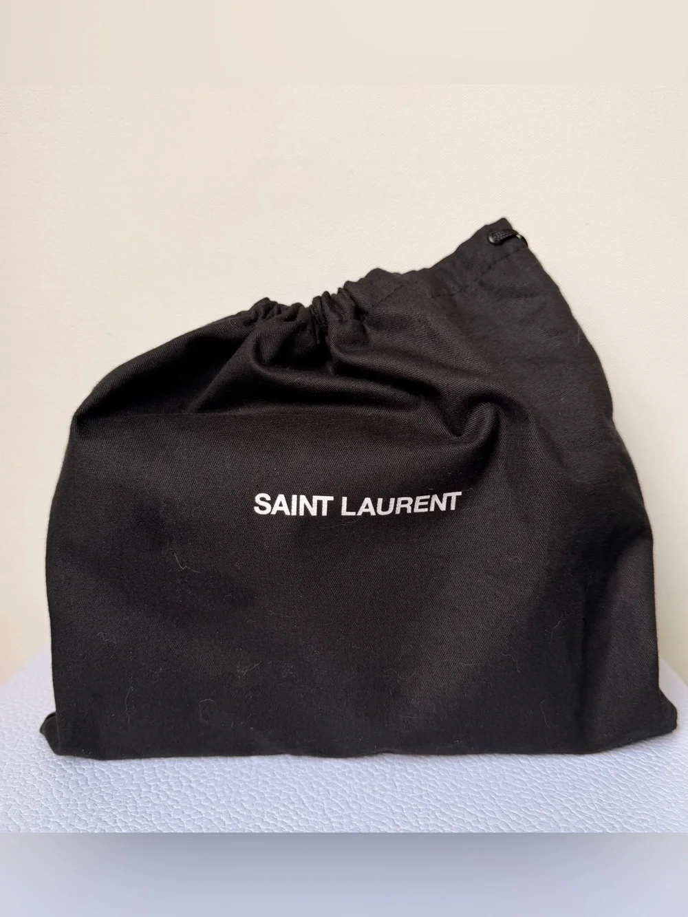 Saint Laurent Kate Tassel Chain Wallet Sequins Black Silver HW - Picture 14 of 14